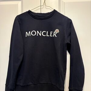 Moncler Navy Kids Sweatshirt